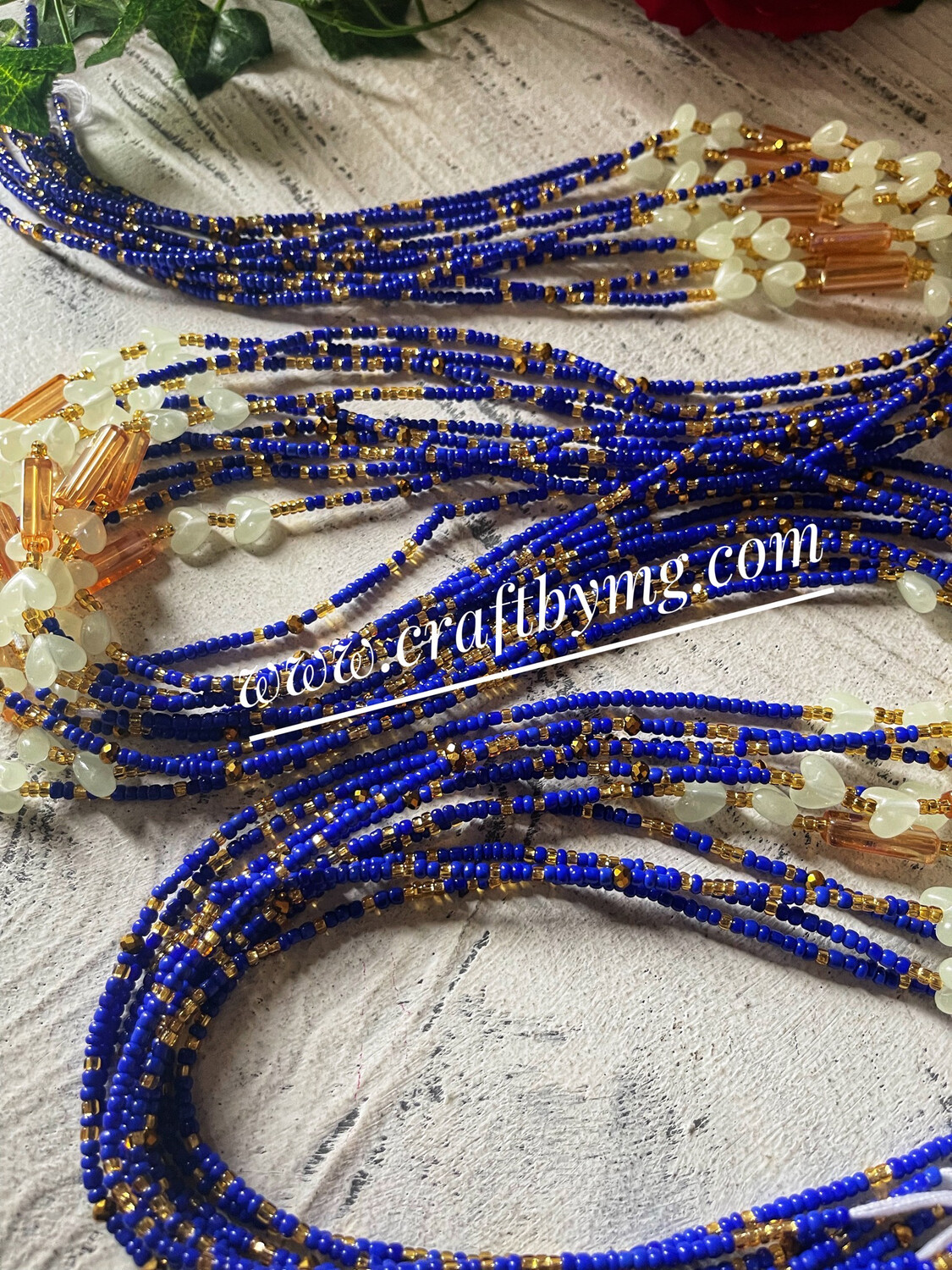MIRA Waistbeads  (Blue)
