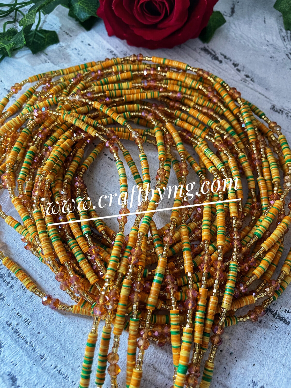 BAMBAM Waistbeads (Yellow)