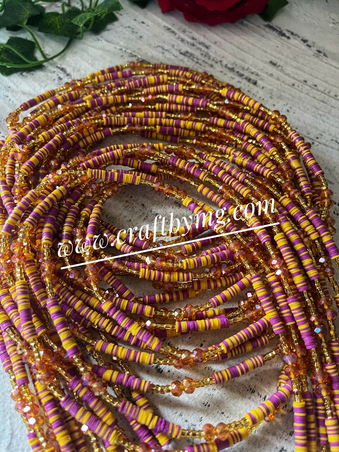BAMBAM Waistbeads (Purple)