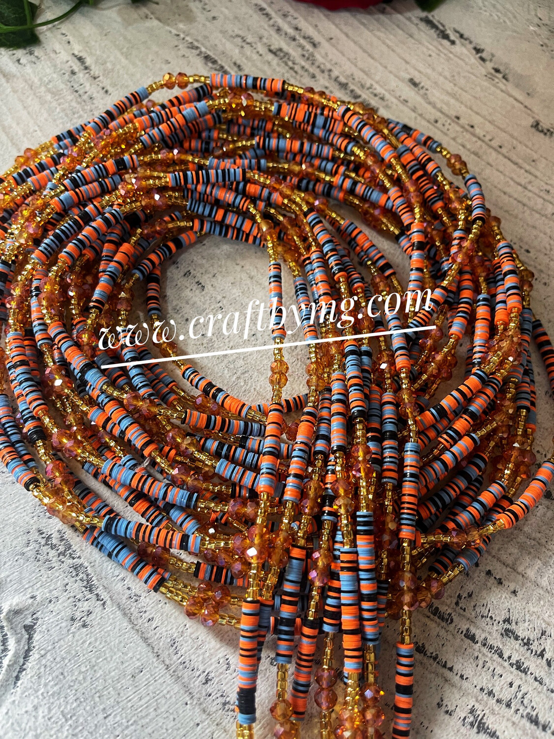 BAMBAM Waistbeads (Peach)