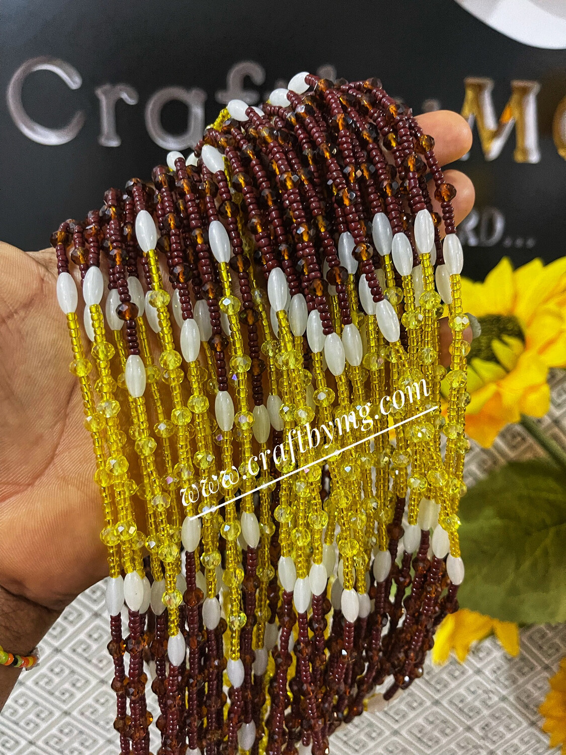 SUNFLOWER Waistbeads