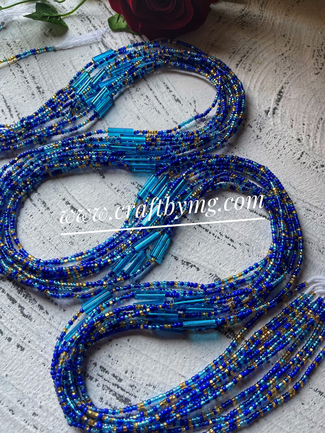 PHINA Waistbeads (Blue)