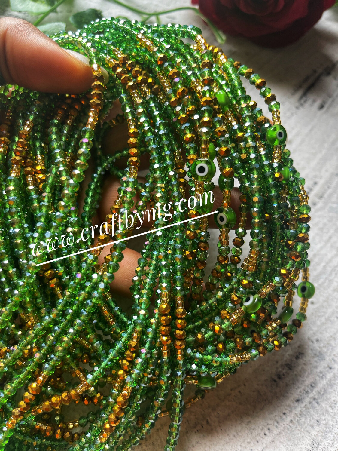 TINA Waistbeads (Green)