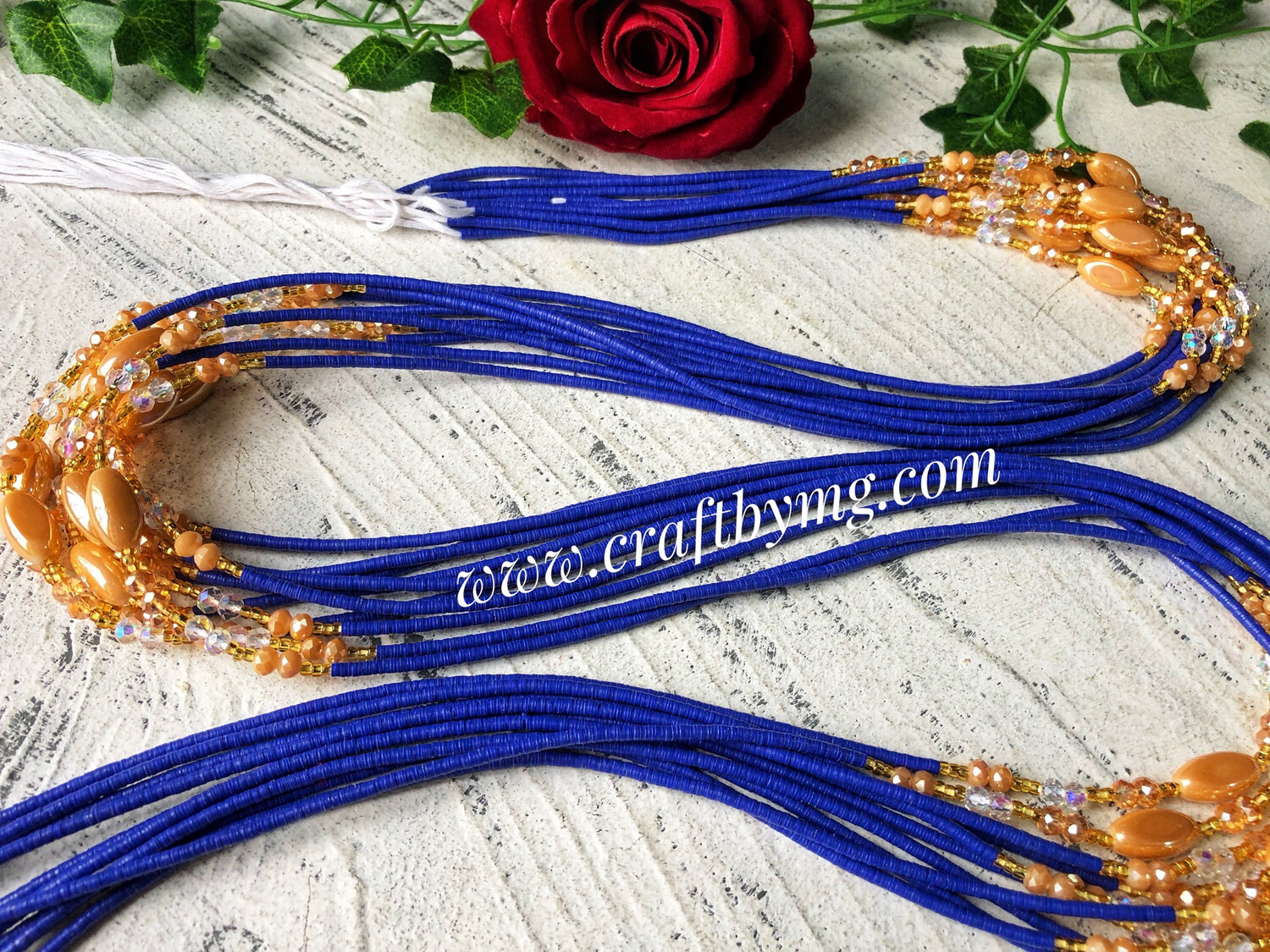 VERA Waistbeads (Royal Blue)
