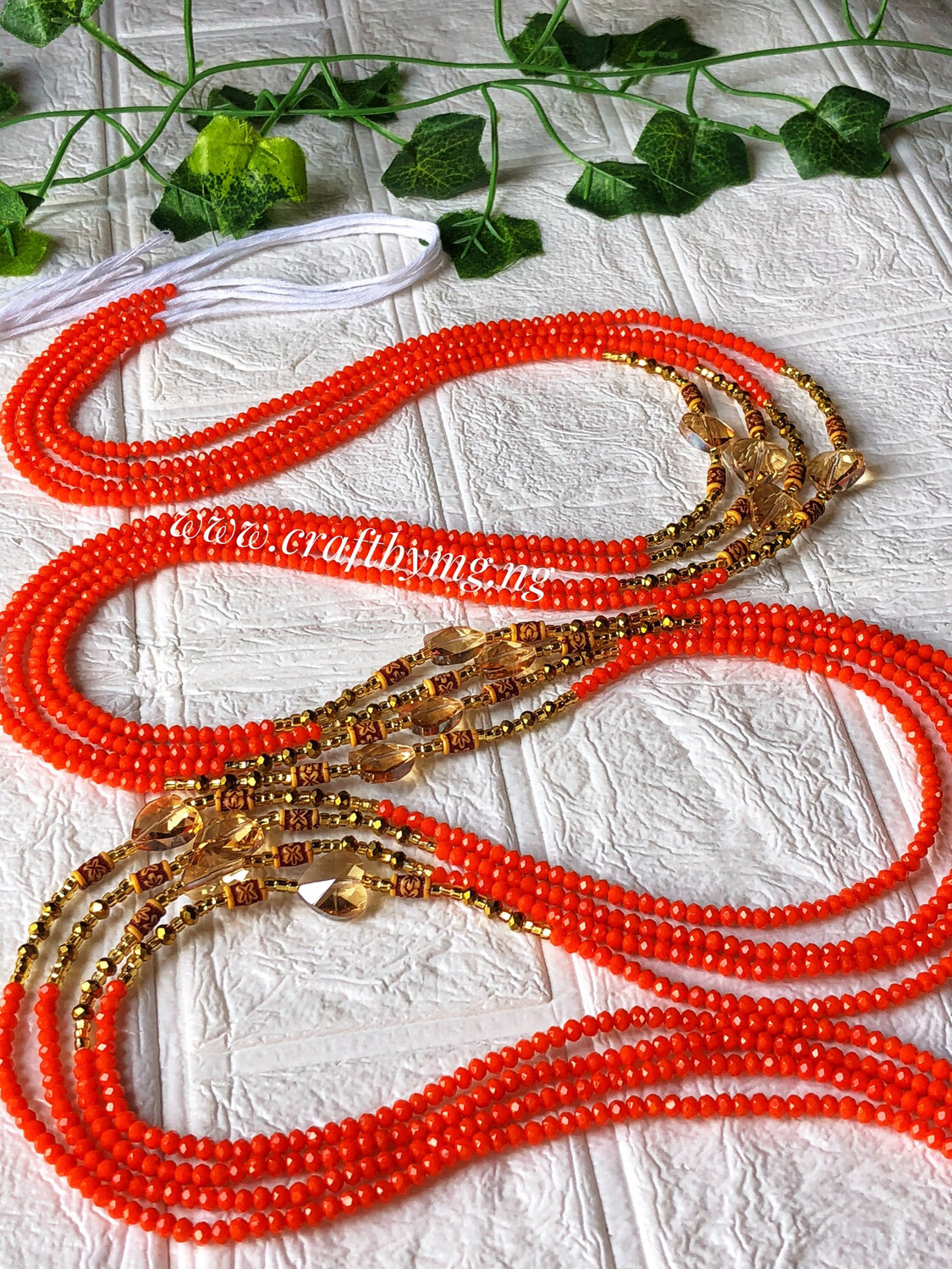 TALIA Waistbeads (orange)