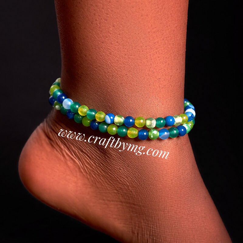 Gemstone Anklet -One Piece- (1)