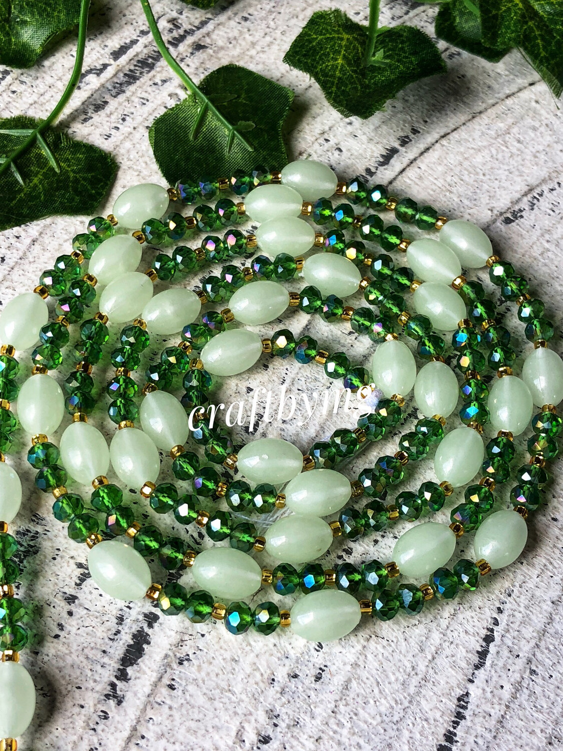 NYLA Waistbeads (Glow In The Dark) Green