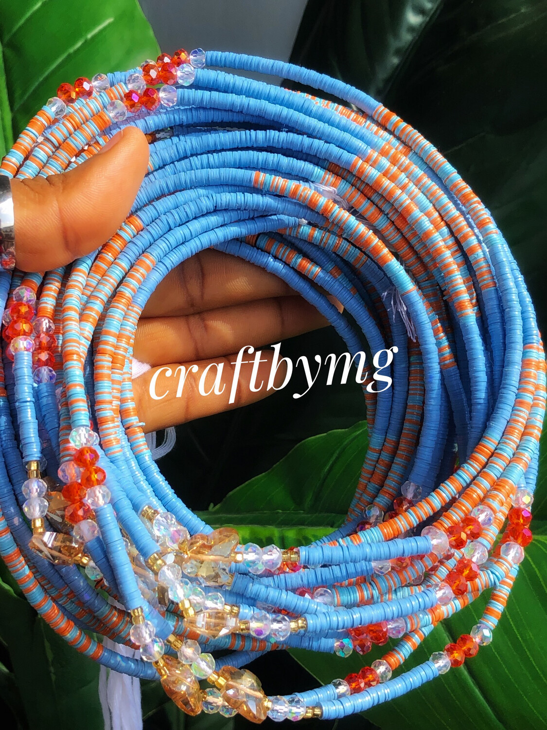 BRENDA PRO Waistbeads (Light Blue)