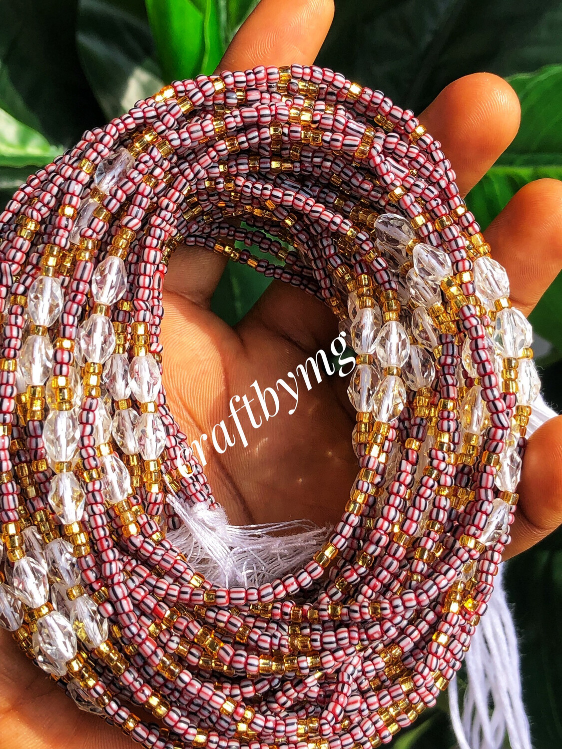 CHEN Waistbeads (wine)