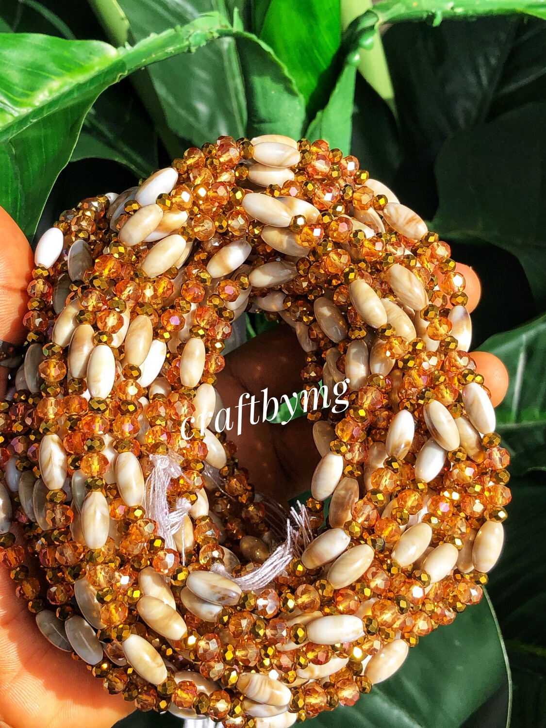 FERNANDA Waistbeads -Caramel-