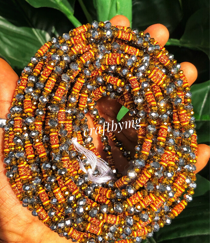 ABIBA Waistbeads (Silver)