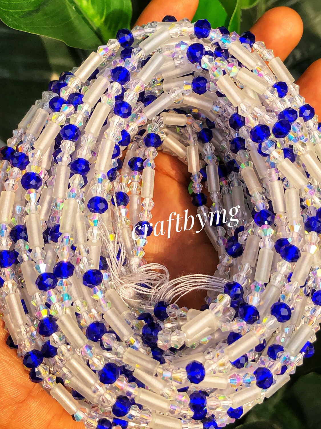 ENI Waistbeads Blue (Glow In The Dark)