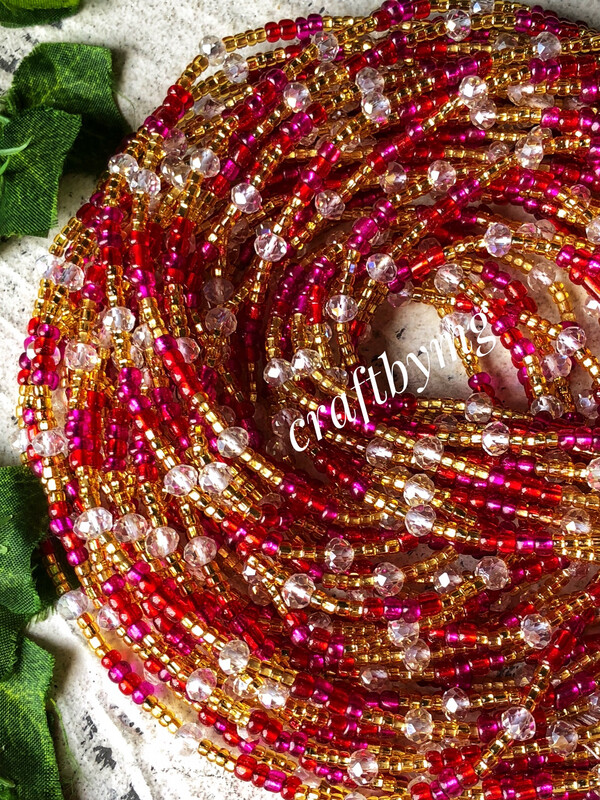 JULY Waistbeads Pink