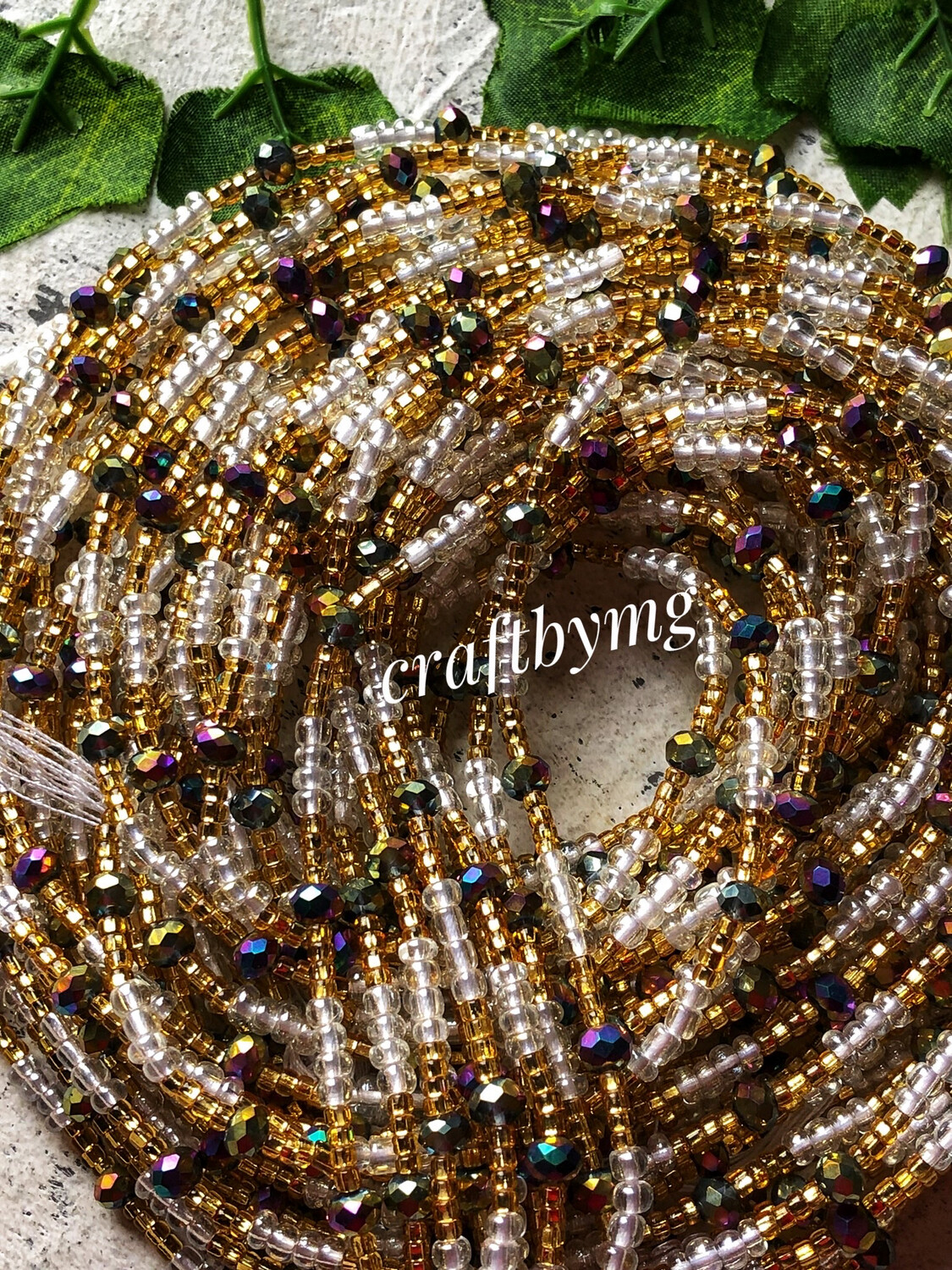 JULY Waistbeads White
