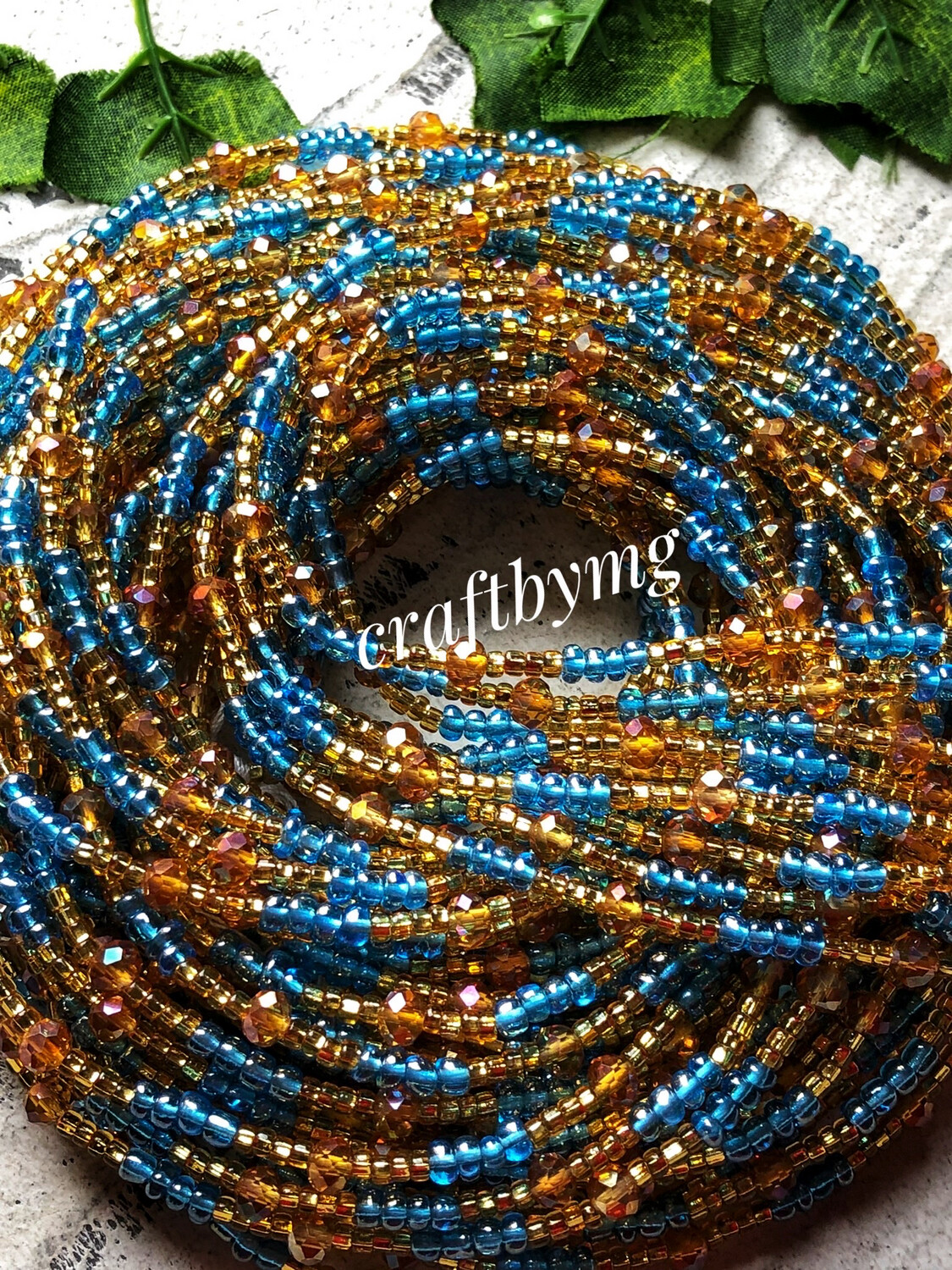 JULY Waistbeads Blue