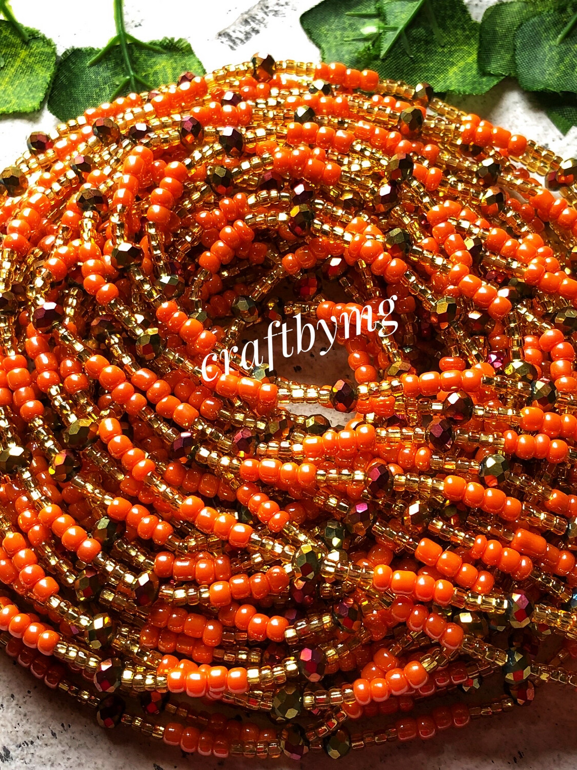 JULY Waistbeads Peach