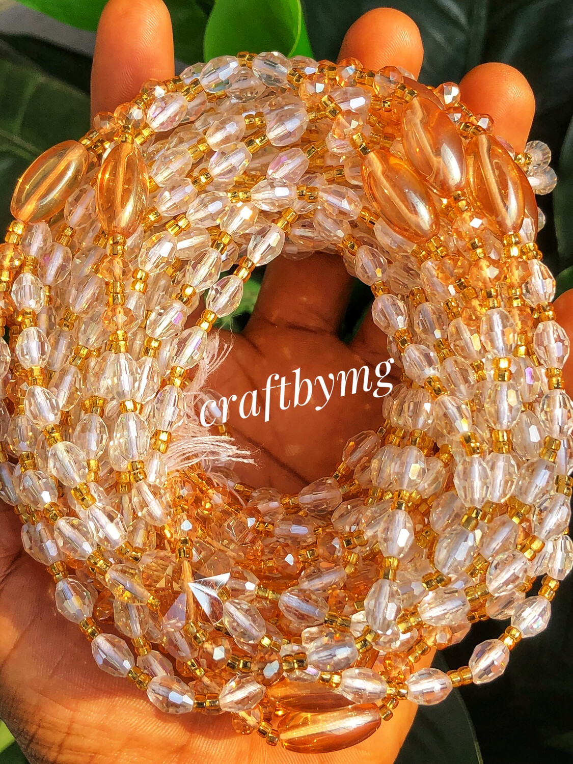 CHELSEA Waistbeads -White- Exquisite