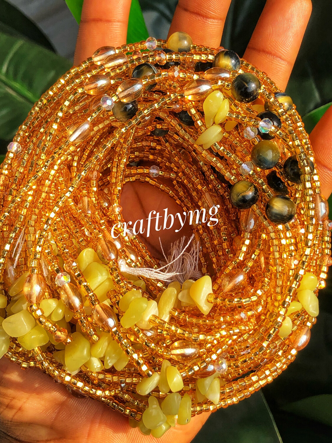 TIGER STONE GEMSTONE -Gold- Luxe