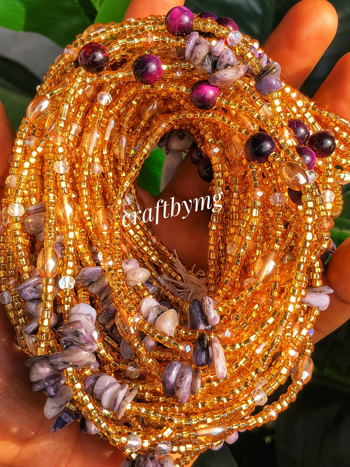 TIGER STONE COLLECTION-purple-