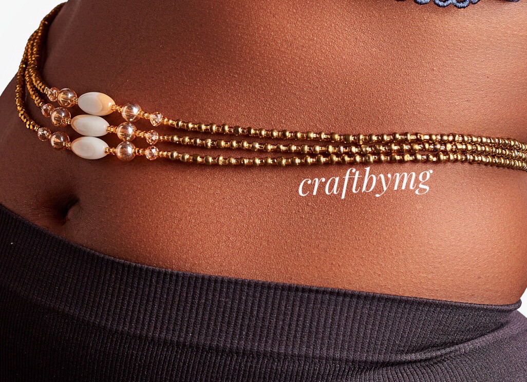 AMIRA Waistbeads -Gold- (Luxe)