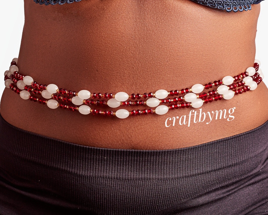 NYLA Waistbead (Glow In The Dark) Wine