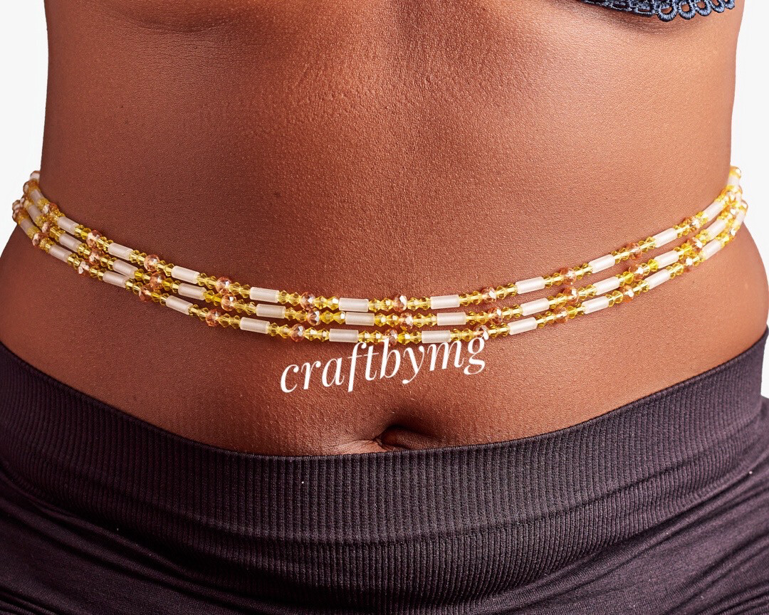 ENI Waistbeads Yellow (Glow In The Dark)