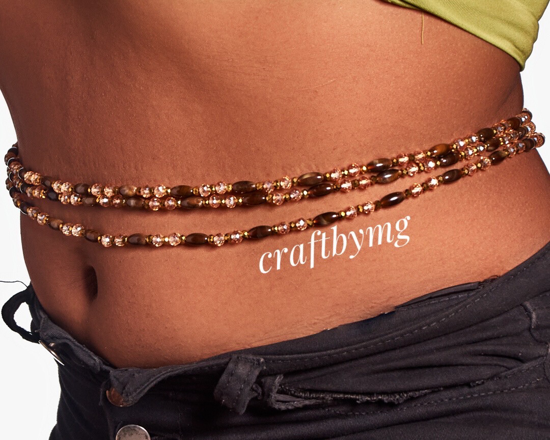 FERNANDA Waistbeads -Cocoa-