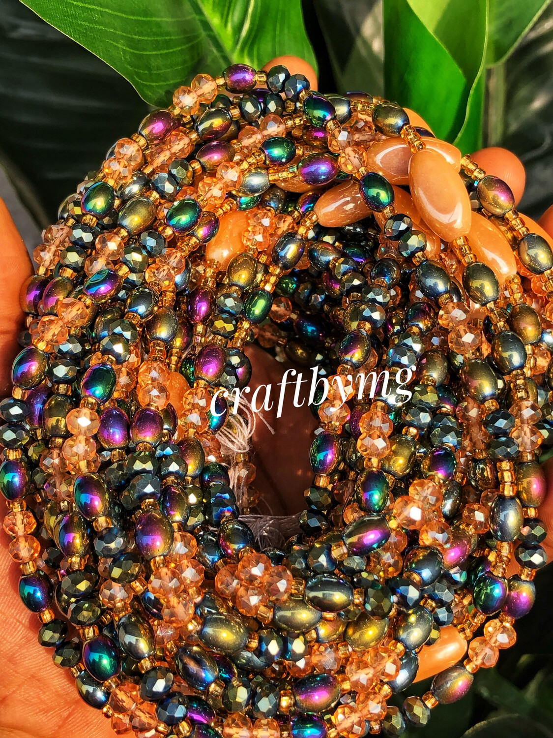IMELDA Waistbeads-Iridescent-