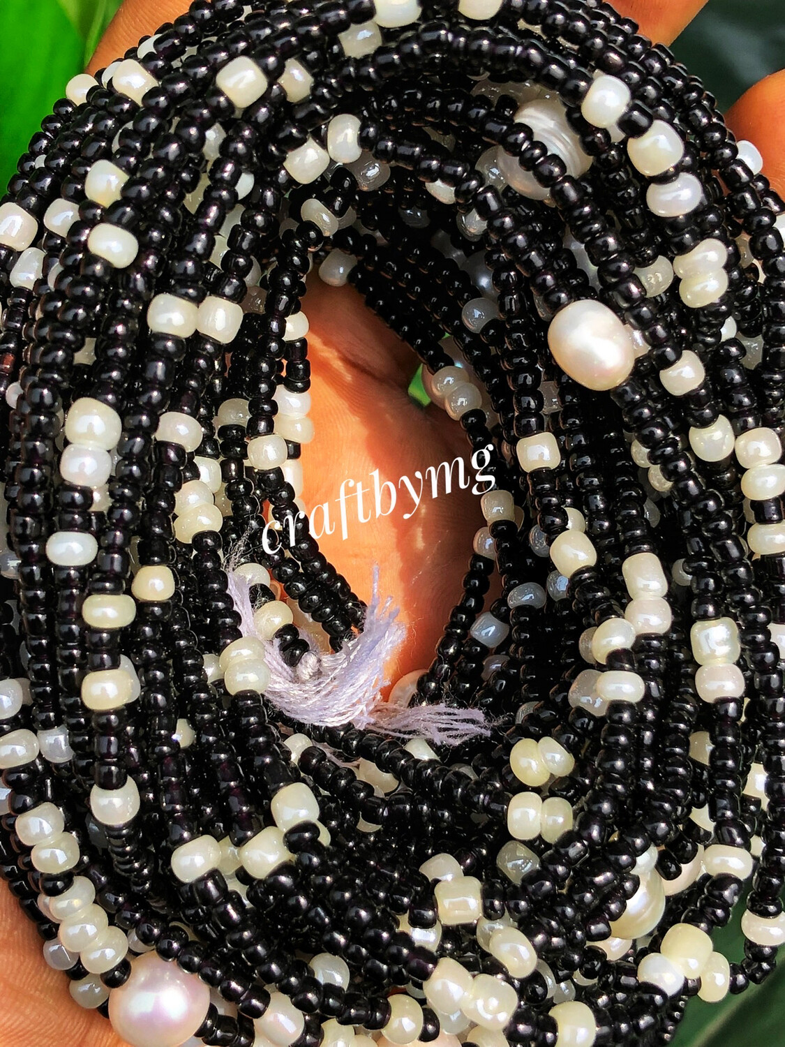 MAUREEN Waistbeads -Black-