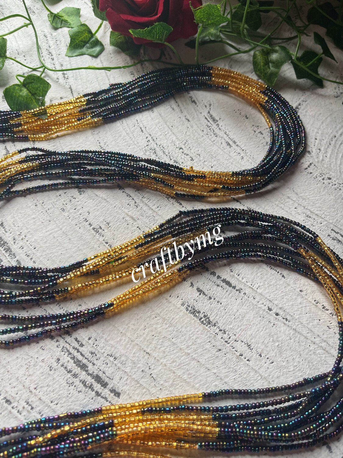 MARIA Waistbeads -Iridescent-