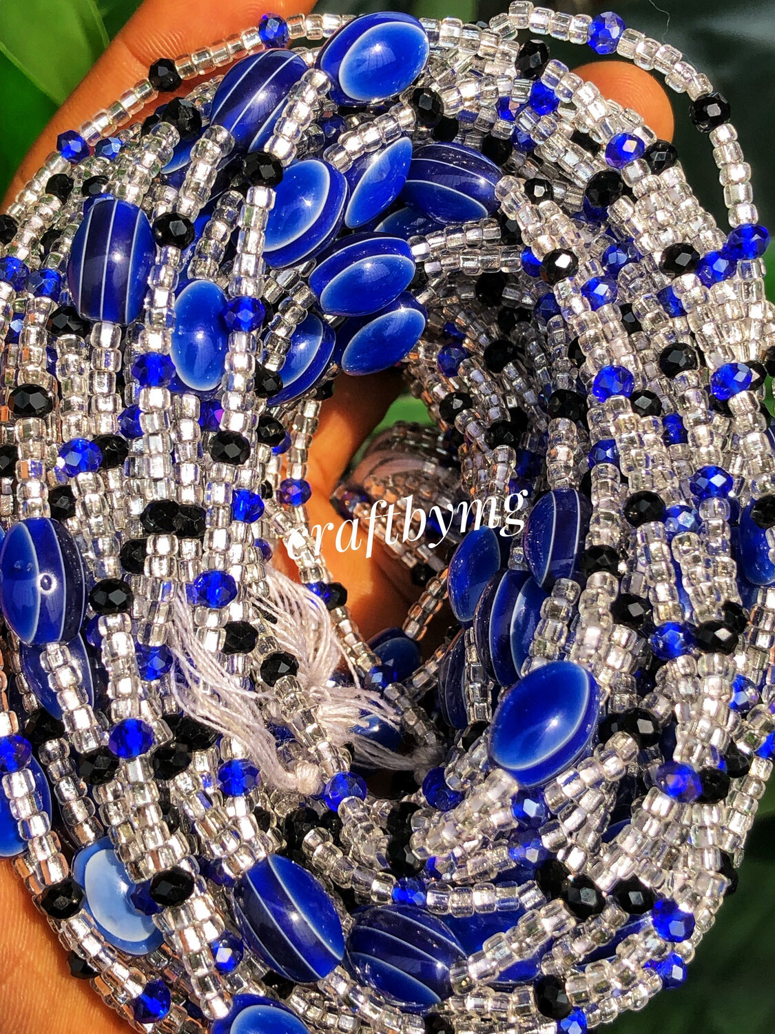 ABENA Waistbeads -Blue-