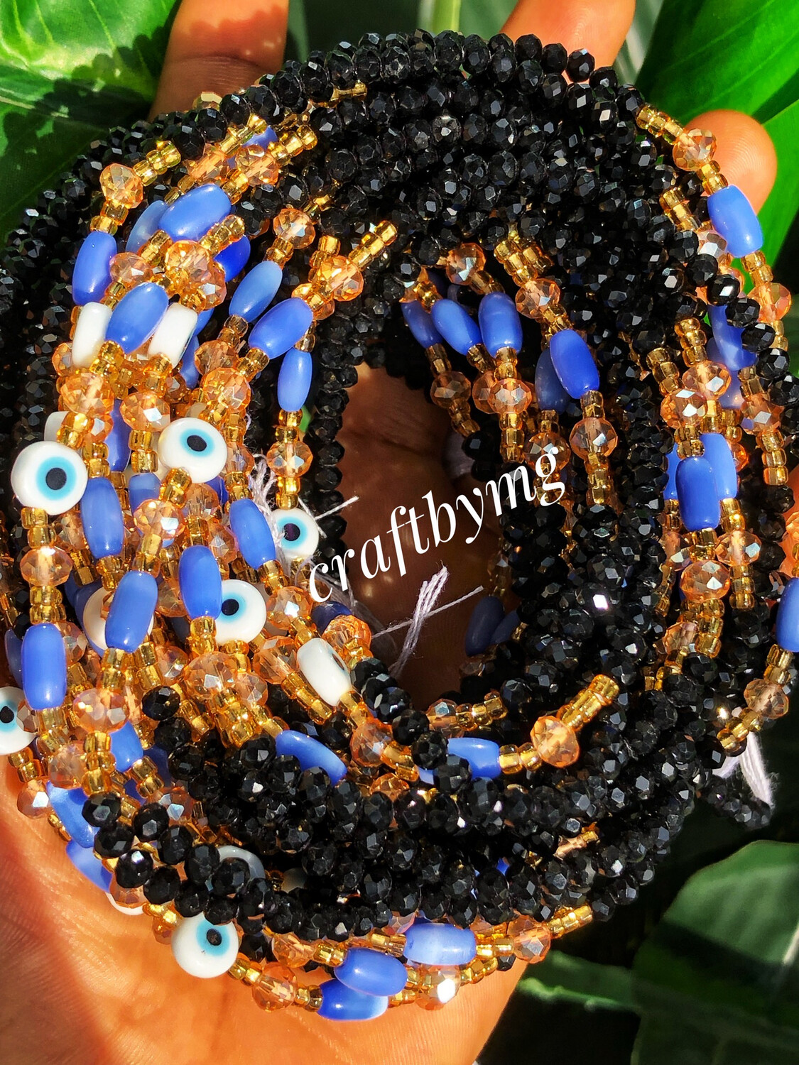 EUNICE Waistbeads -Black-