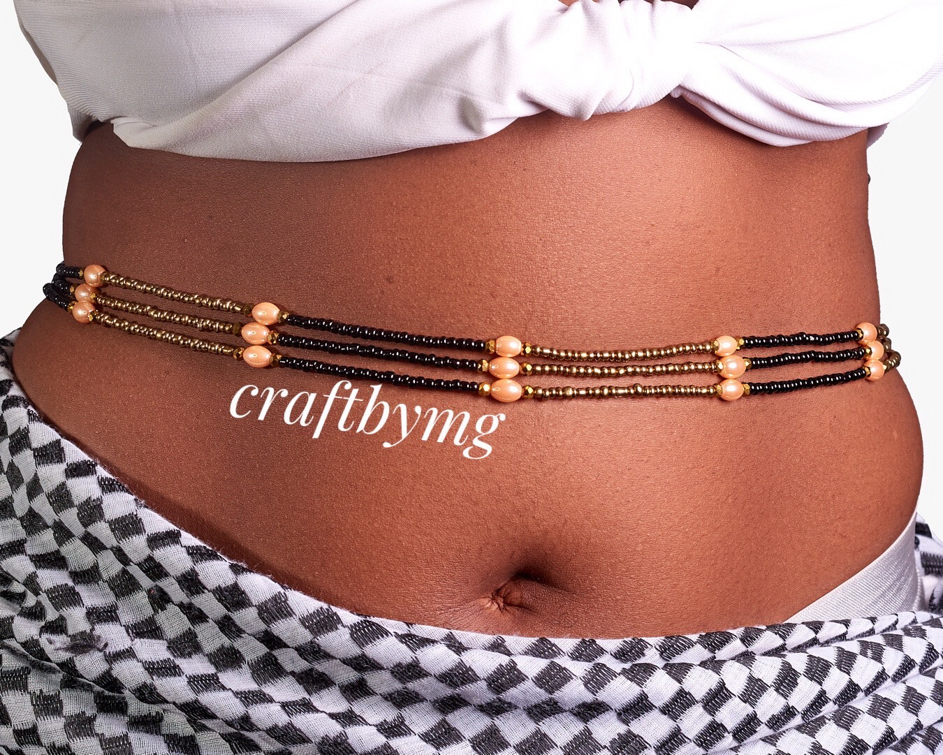 JOSSEY Waistbeads -Black-