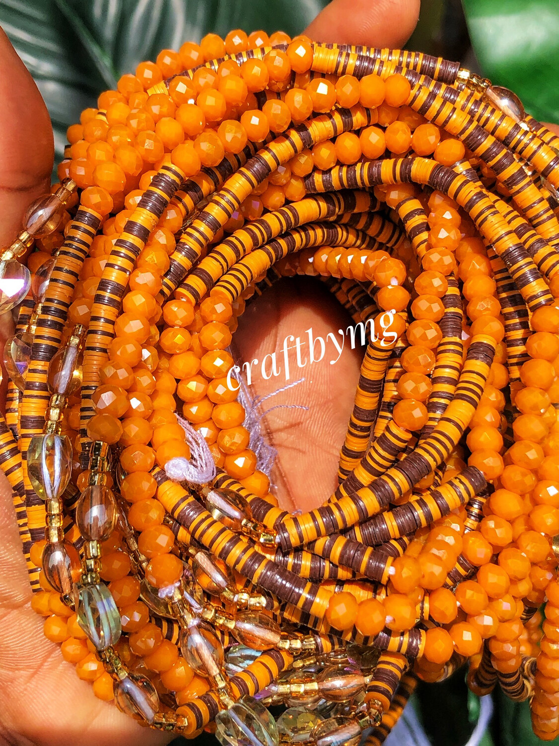 OMAH Waistbeads -Orange-