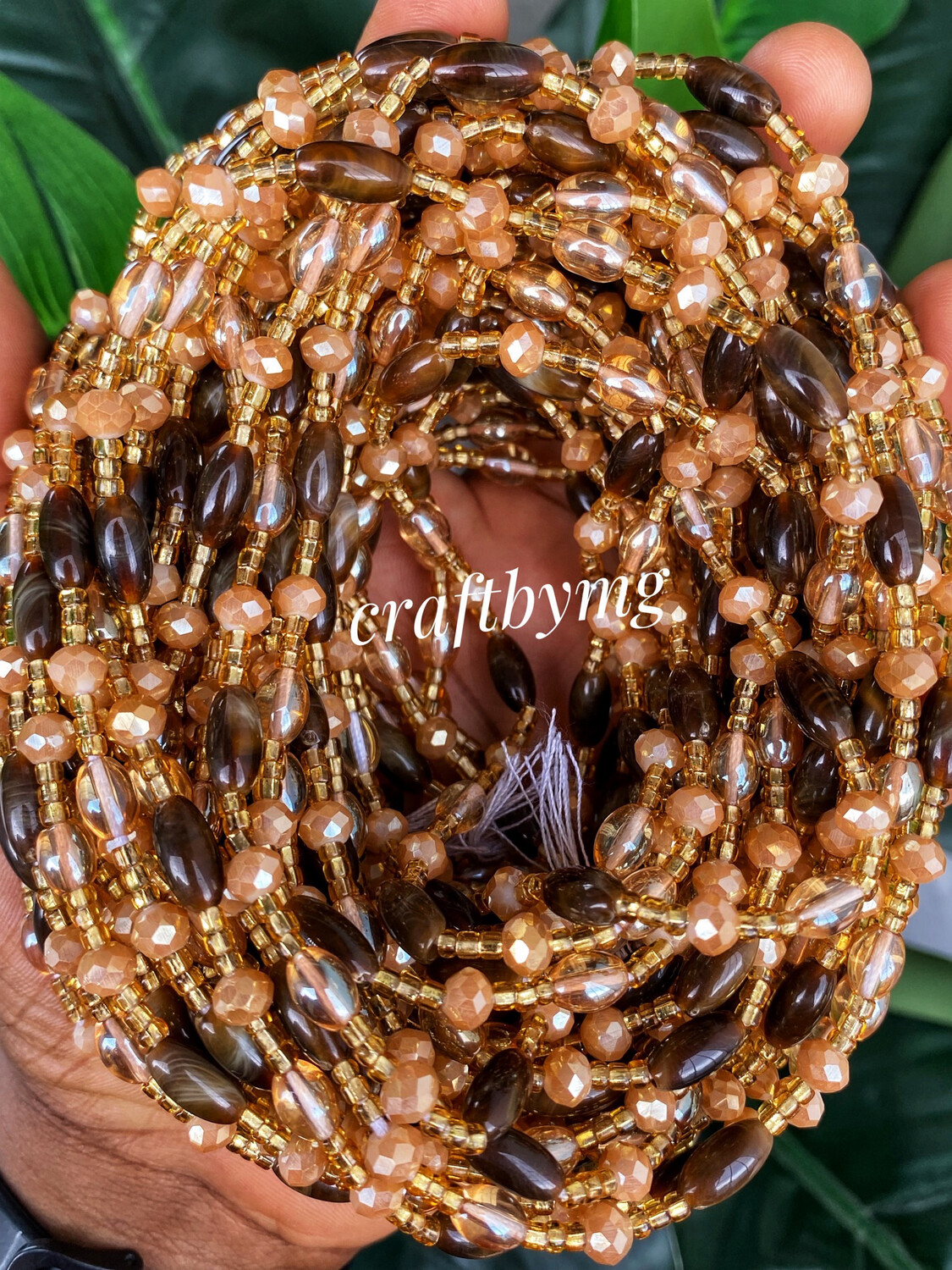 DEBBIE Waistbeads -Coffee-