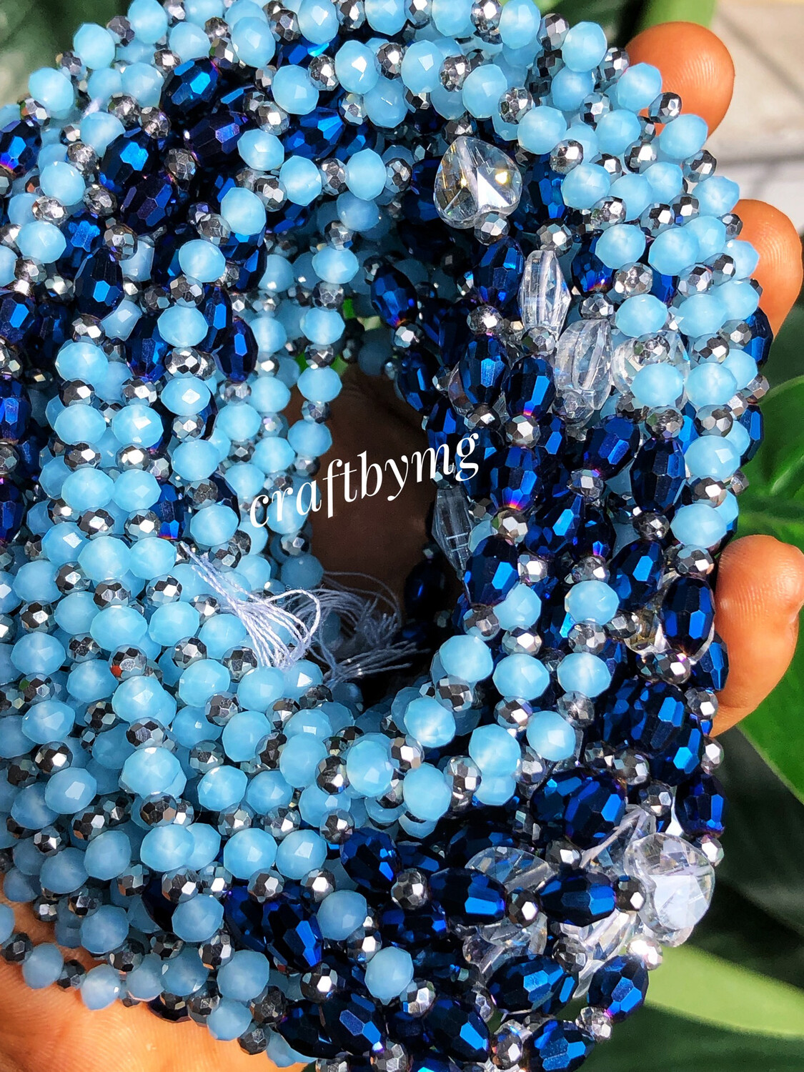 CHINELO Waistbeads -Blue- LUXE