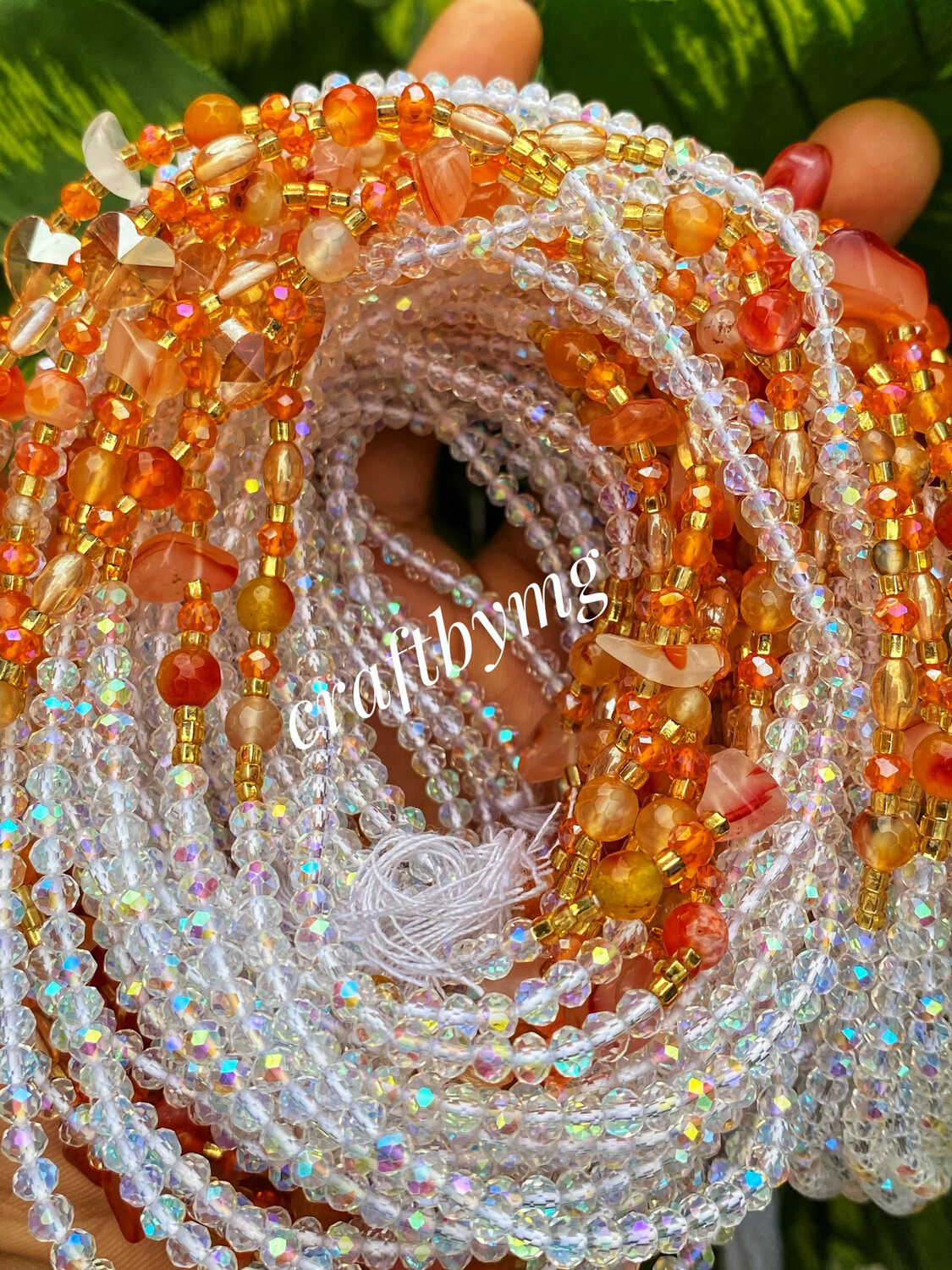 ROSA Waistbeads -Carnelian- Exquisite
