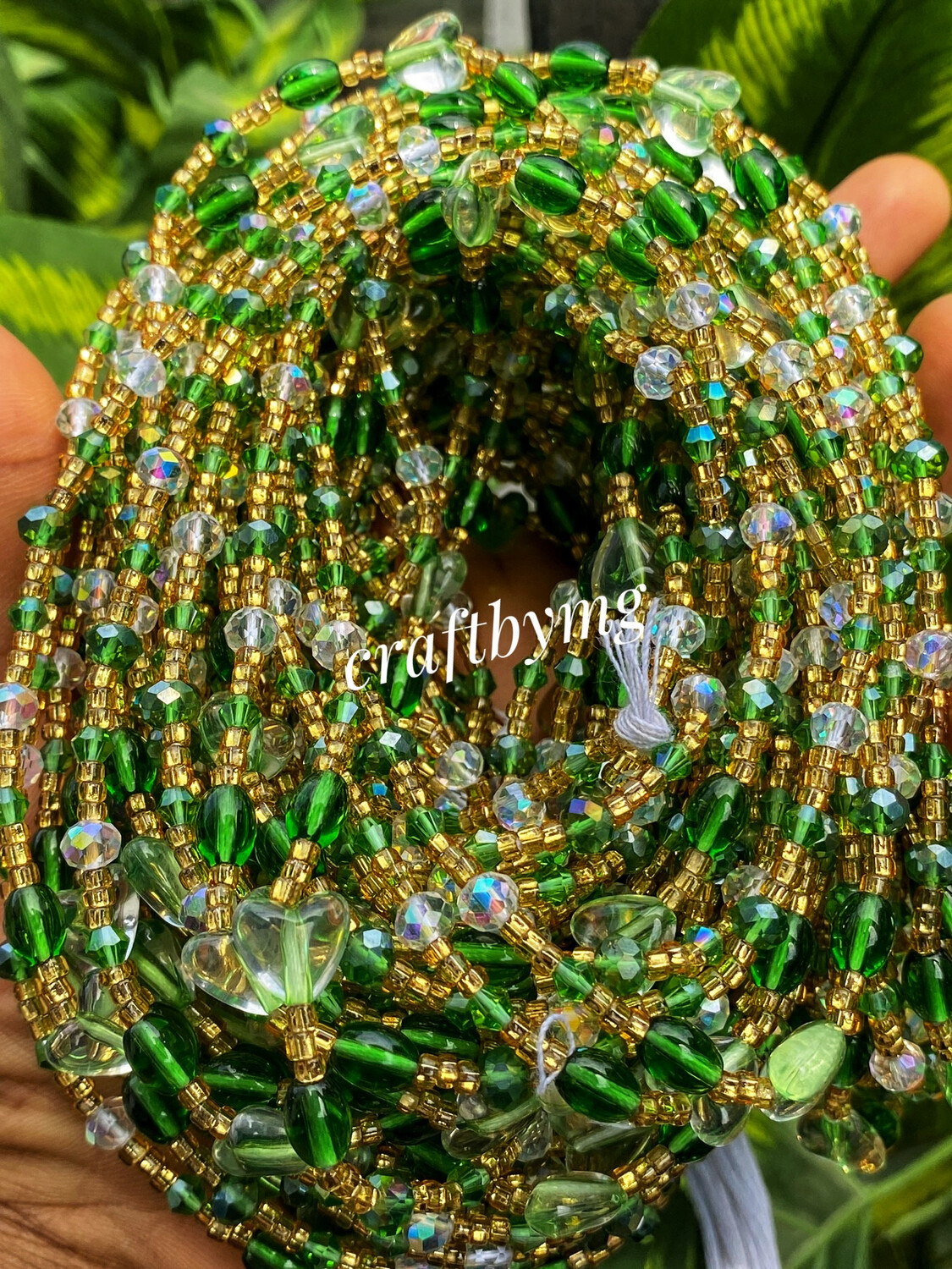 STELLA Waistbeads -Green-