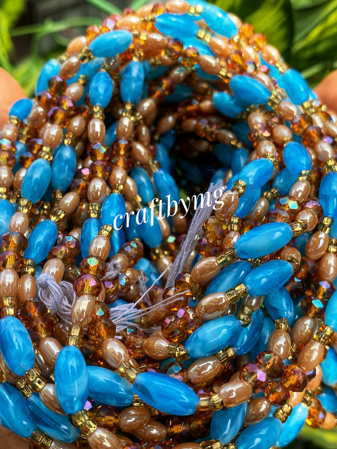ANA Waistbeads -Blue-