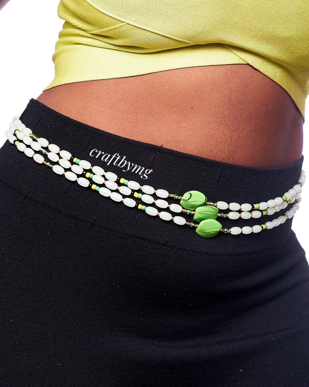 TANIYAH Waistbeads  - Glow In The Dark-