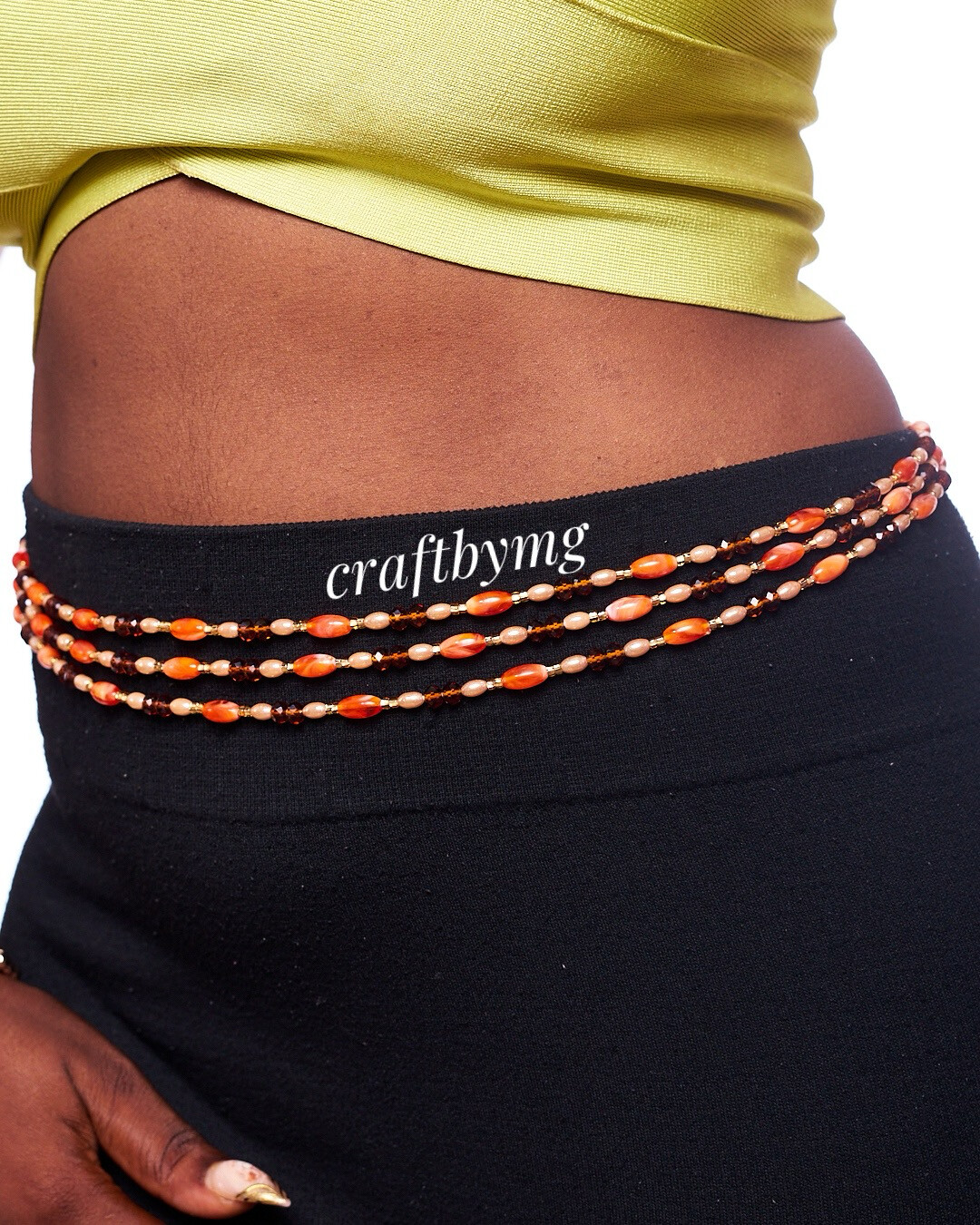 ANA Waistbeads -Orange-
