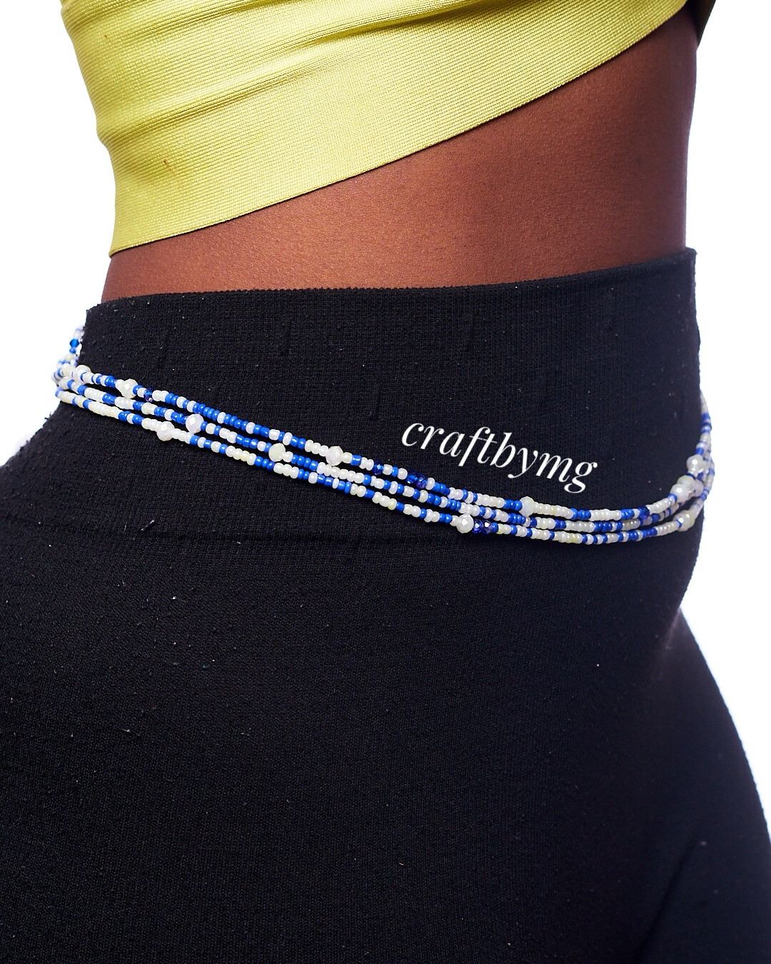 DUPE Waistbeads -Blue-