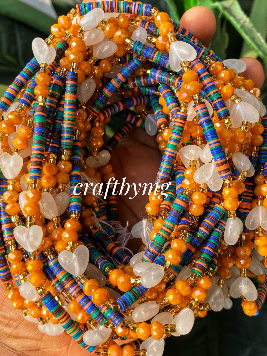 ENIOLA Waistbeads 3 (Glow Hearts / Vinyl)