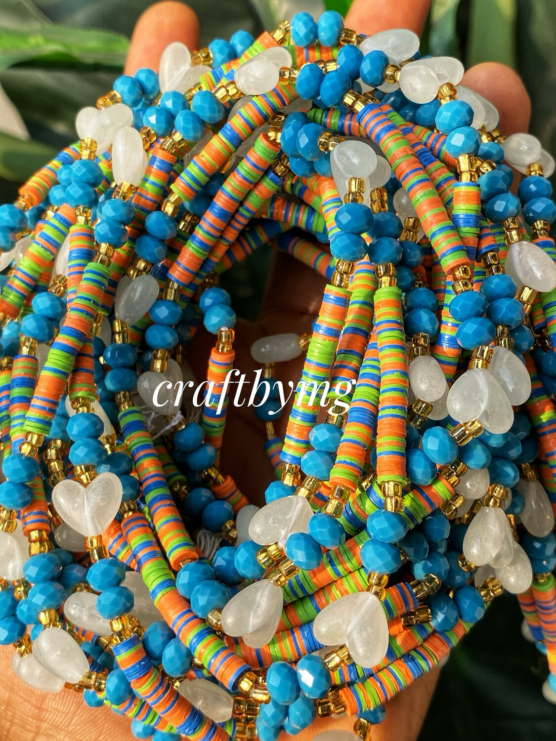 ENIOLA Waistbeads 5 (Glow Hearts / Vinyl)