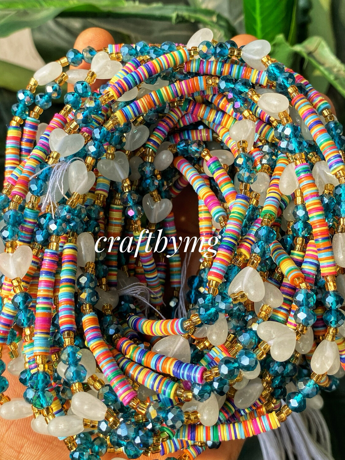 ENIOLA Waistbeads 7 (Glow Hearts / Vinyl)