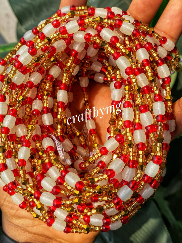 JOKE Waistbeads -Red- (Glow In The Dark)