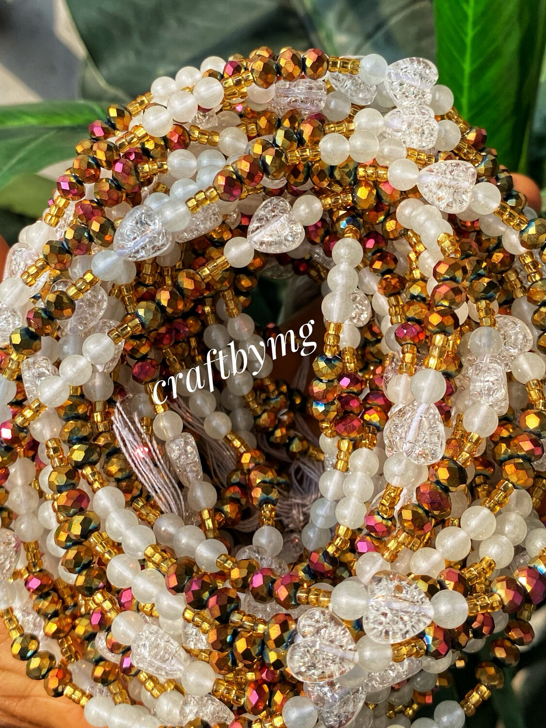 JADA Waistbeads -Iridescent 2- (Glow In The Dark)