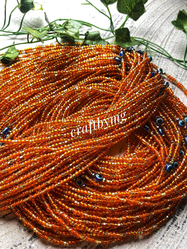 ANGELA Waistbeads -Orange-
