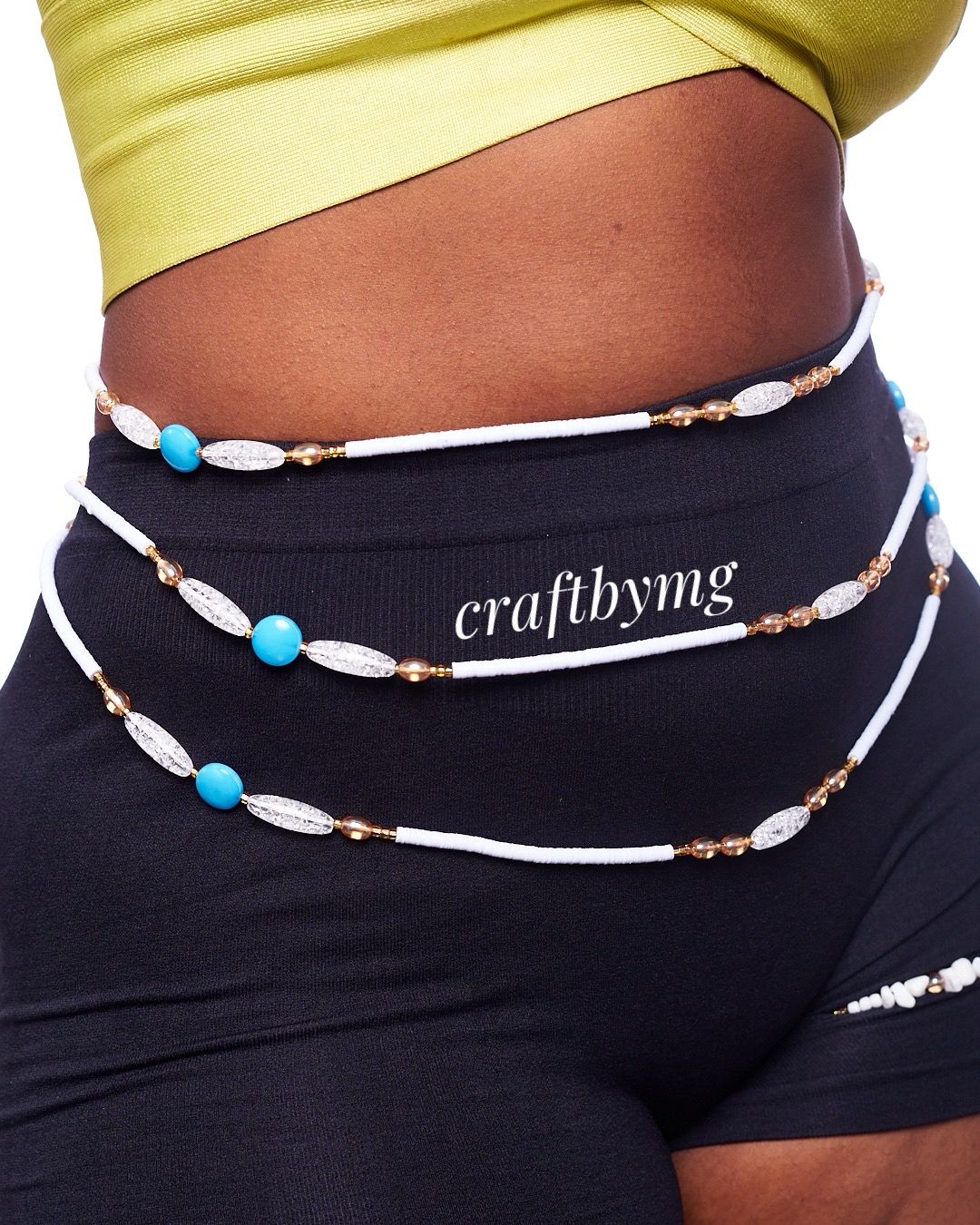 MATINA Waistbeads -White-