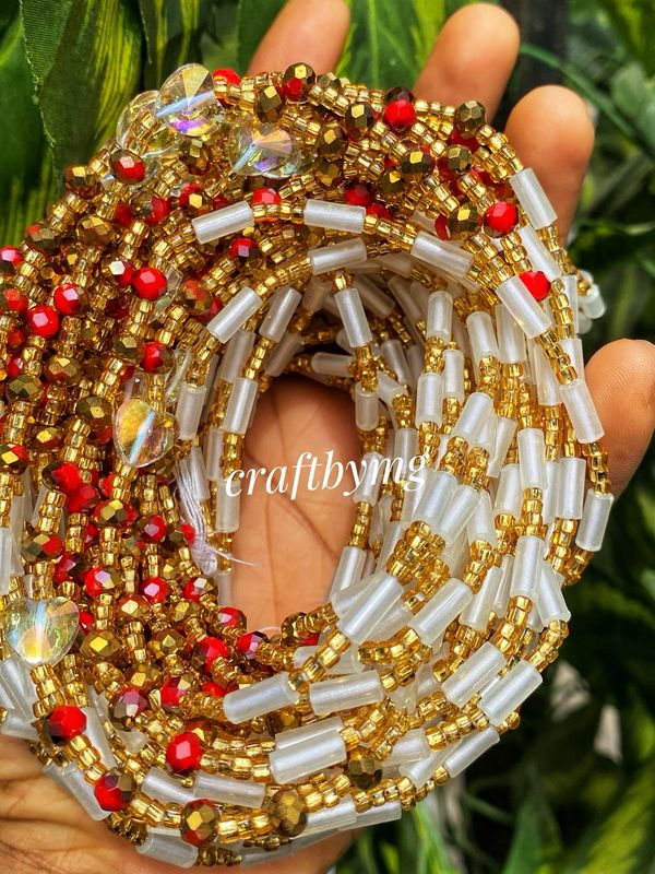 ARIKE Waistbeads -Red- (Glow In The Dark)
